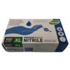 gants nitrile bleus 3 5 gr non-poudres/100 XL