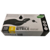 gants nitrile noirs non-poudres/100 S 4.5 gr