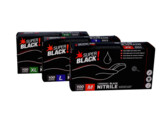 gants nitrile SUPER BLACK  non-poudres/100 M