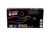 gants nitrile SUPER BLACK  non-poudres/100 L