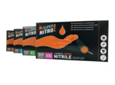 GLOVES NITRIL ORANGE 8.4g PWF/50 LARGE