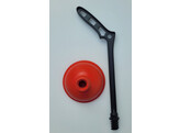 SINK PLUNGER TPE O 11 cm - RED - ERGONOMIC Handle in PP - not mounted