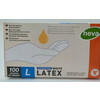 GLOVE LATEX/100 LARGE 5.5g PWF