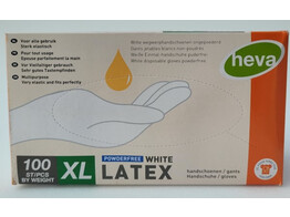 GLOVE LATEX/100 X-LARGE 5.5g PWF