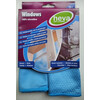 2 microfibre cloth for windows 36x32cm