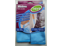 2 microfibre cloth for windows 36x32cm