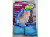 2 microfibre cloth for windows 36x32cm