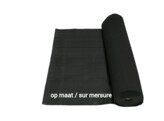 tapis strie 3mm noir sur mesure 1M20 x XXX