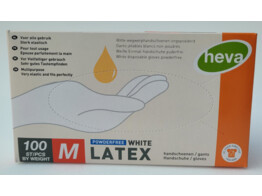 Gants latex/100 M non-poudres